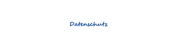  Datenschutz 
